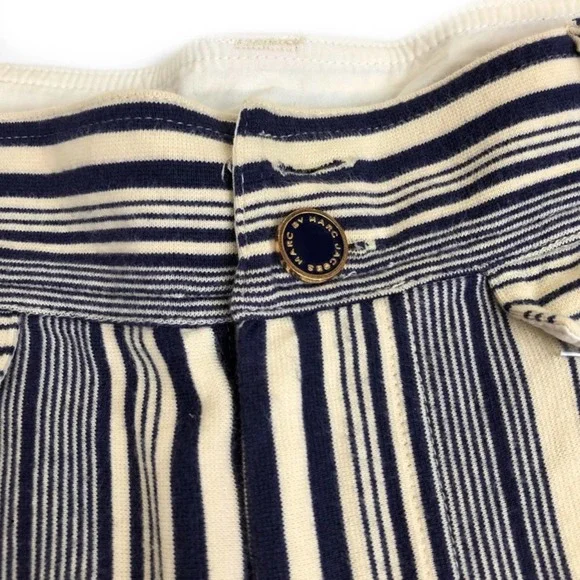 Marc by Marc Jacobs Nautical Striped Cotton Shorts - Picture 5 of 8